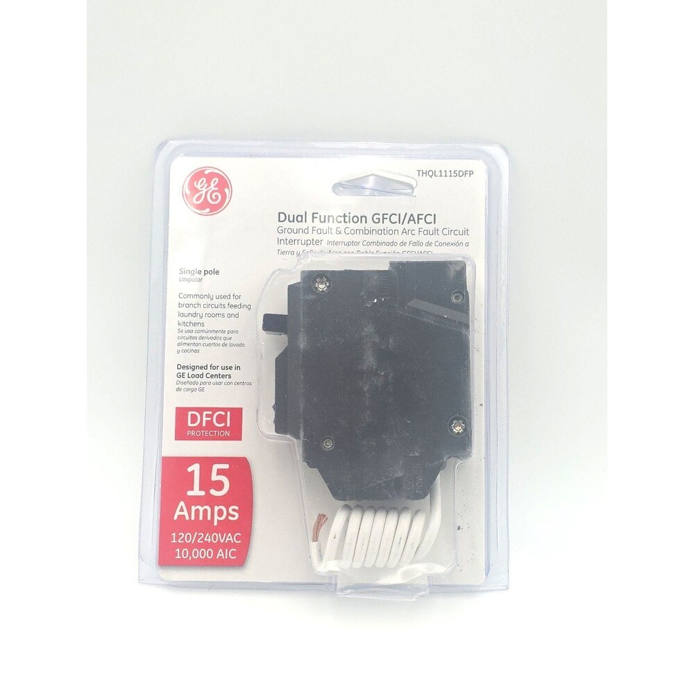 GE THQL1115DFP Single Pole Circuit Breaker